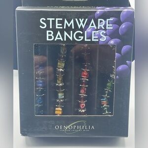 Wine Stemware Bangles - use on Wine Glass Stems